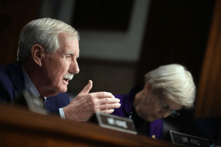 U.S. Sen. Angus King, I-Maine.