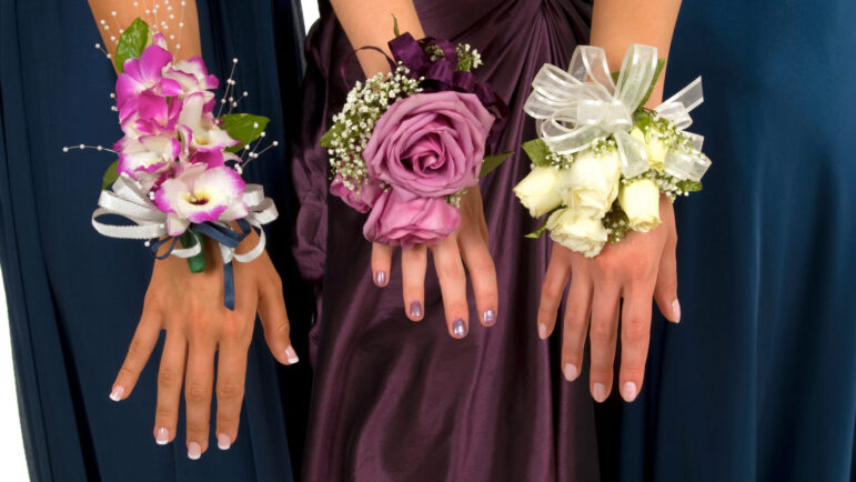 Prom corsages