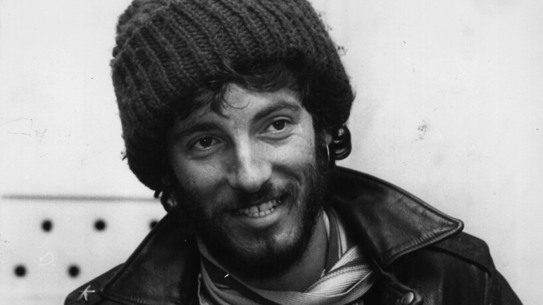 Bruce Springsteen, shown here in 1975, was on the verge of being dropped by his record label before the release of Born to Run.