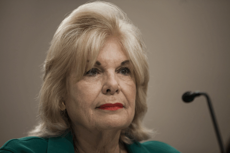 Corporation for Public Broadcasting President and CEO Patricia de Stacy Harrison, shown here in 2017, announced on Friday that CPB would wind down operations by Sept. 30 after losing all federal funding.