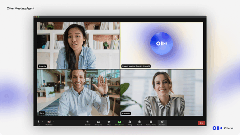 Otter.ai is a Mountain View, Calif.-based tech company that uses artificial intelligence to generate speech-to-text transcriptions. It has become a popular tool for transcribing virtual office meetings.