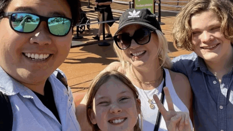Utah Violinist Donggin Shin – who goes by John – was arrested and detained by U.S. Immigration and Customs Enforcement (ICE) in Colorado on Aug. 18. His wife, DaNae Shin, set up a GoFundMe Page featuring this family photo to help raise money to cover his legal fees.