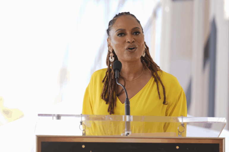Filmmaker Ava DuVernay, pictured here in Los Angeles in July 2025, is one among many Hollywood figures to pledge not to work with Israeli movie industry companies in response to the humanitarian crisis in Gaza.