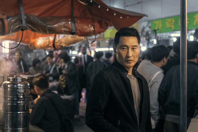 Daniel Dae Kim plays a spy who faked his own death in Butterfly.