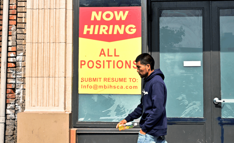 U.S. employers added just 22,000 jobs in August. A small gain in health care jobs was partially offset by continued cutbacks in the federal government.