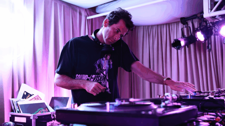 Mark Ronson performs at Night Club 101 in New York City on Sept. 19, 2025.