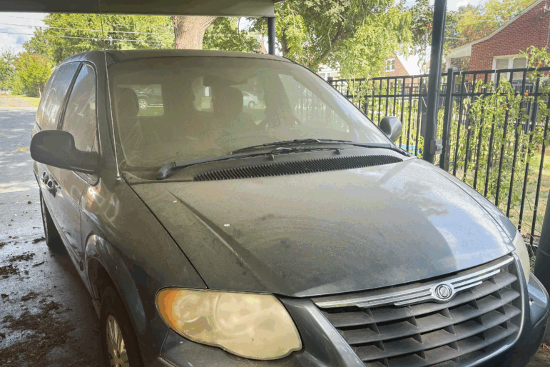 "Vanny," as this 2005 Chrysler Town and Country is affectionately known, has put in 20 years and 183,000 miles of service, and won the deep affection of two small children. It was a good run.