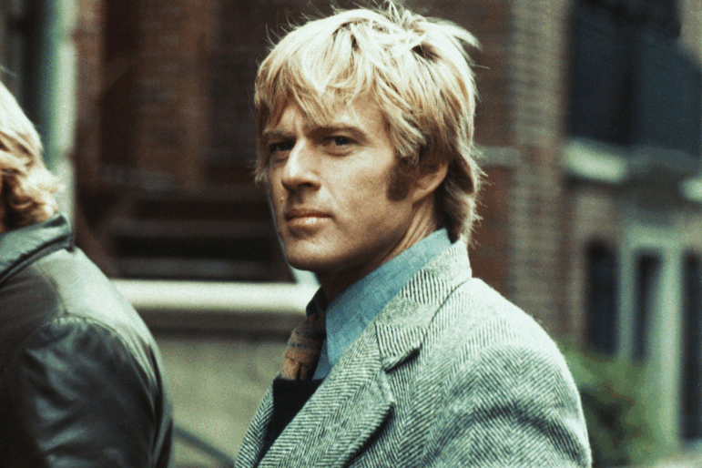 Robert Redford in Three Days of the Condor, from 1975.