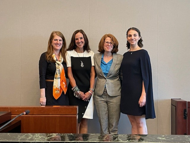 Prosecutors Isia Jasiewicz, Jennifer Blackwell, Sara Levine and Carolyn Jackson left the U.S. Attorney's office in Washington this year. Now they're working together again in the office of the Commonwealth’s Attorney for Arlington County, Va.