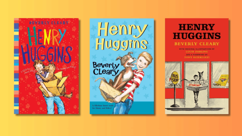 A few of the many iterations of Henry Huggins cover art over the years.