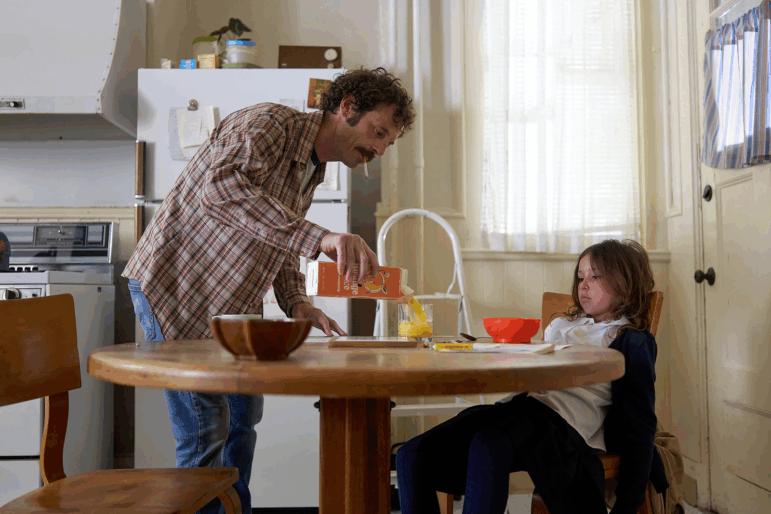 Actors Scott McNairy (left) and Nessa Dougherty in a scene from Fairyland, based on Alysia Abbott’s memoir of the same name