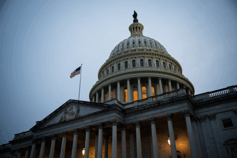 The U.S. Capitol on Tuesday as the government hurtled toward a shutdown.