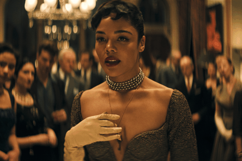 Tessa Thompson stars in Hedda, out in theaters now and streaming on Prime Video on Oct. 29.