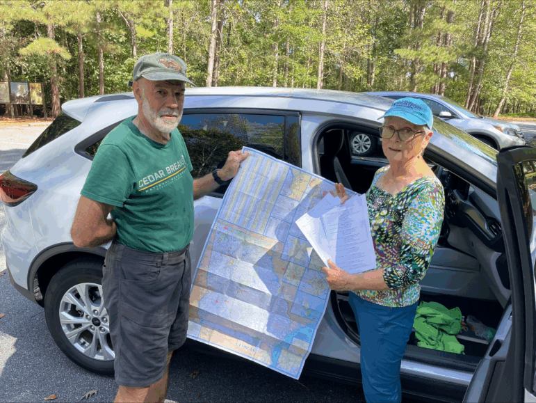 Stephen and Amantha Moore were just beginning a national parks road trip when the government shut down.