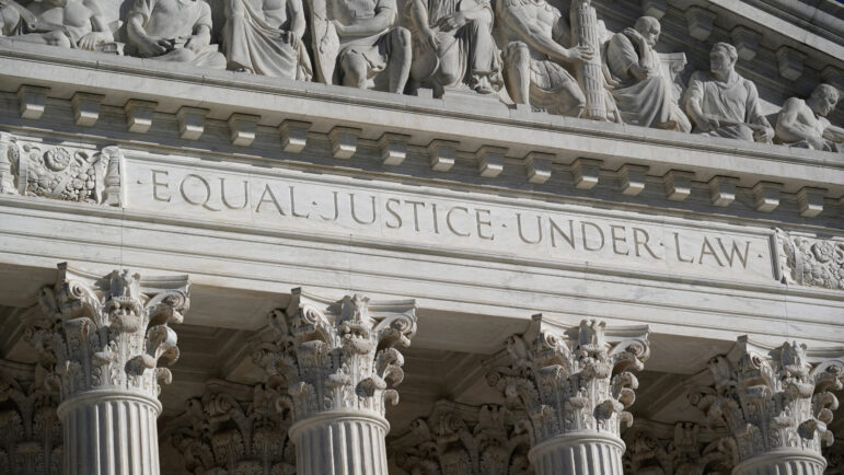 The Supreme Court facade