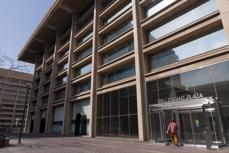 The building which houses IMLS. Earlier this year, President Trump issued an executive order dismantling the agency.