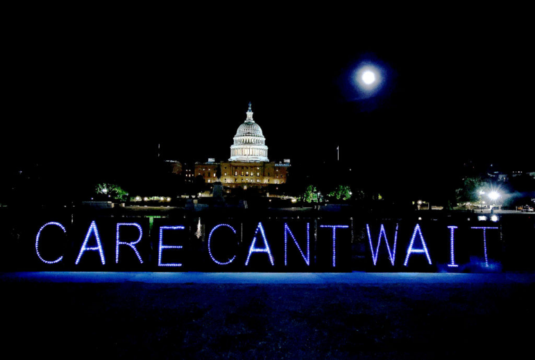 The Care Can't Wait coalition has advocated for federal support for family caregivers, including advocating for the Build Back Better bill in 2021.