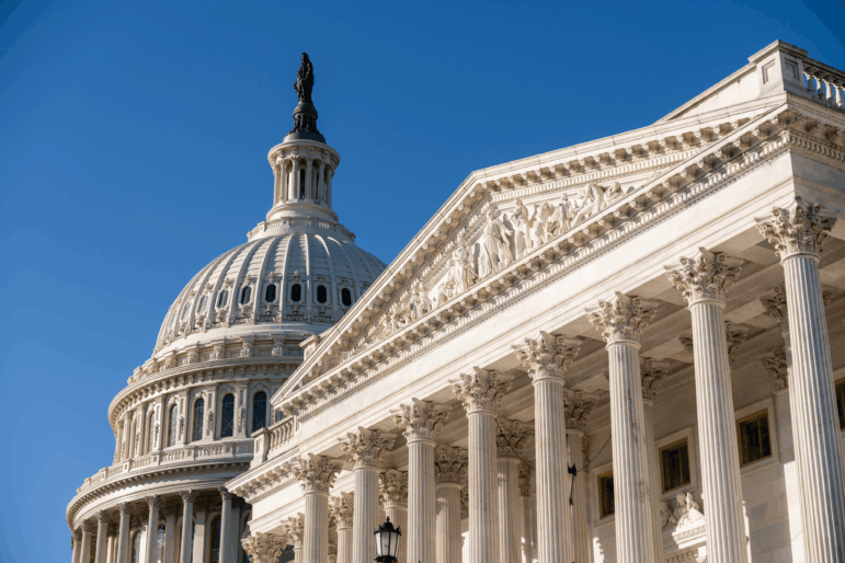 Exterior view of the U.S. Capitol on October 23 in Washington D.C.