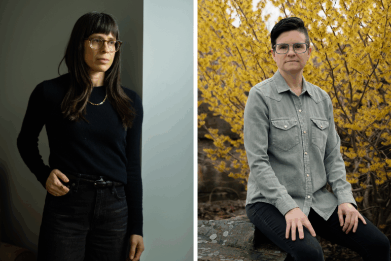 Liz Goggin (left), a licensed clinical social worker, and Mahri Stainnak had both served in the federal government for more than a decade. In 2025, Goggin quit her job while Stainnak was fired.