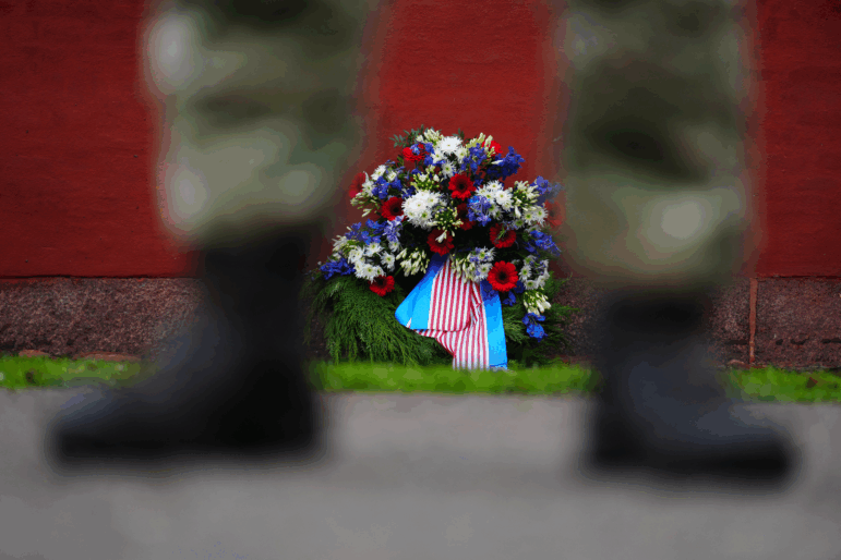 The Memorial for Denmark's international efforts after 1948 at Kastellet in Copenhagen includes commemoration for fallen Danish soldiers. Members of a U.S. congressional delegation laid a wreath there on Jan. 17, after a visit to voice support for Denmark and Greenland.