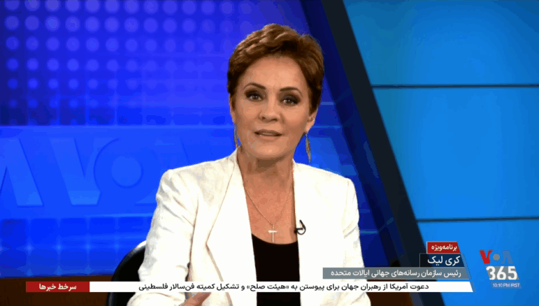 Kari Lake praised President Trump effusively in a January 2026 appearance on Voice of America's Persian-language service. As she oversees the network's parent agency, critics say her comments may violate the law that seeks to safeguard the news network's editorial independence.