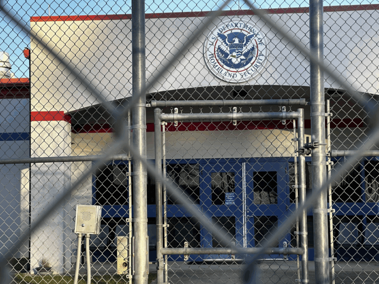 The Department of Homeland Security’s ICE detention facility is shown in Jena, La., on Friday, March 21, 2025.