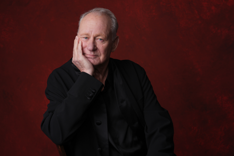 Stellan Skarsgard poses for a portrait during the 98th Academy Awards Oscar nominees luncheon on Tuesday, Feb. 10, 2026.