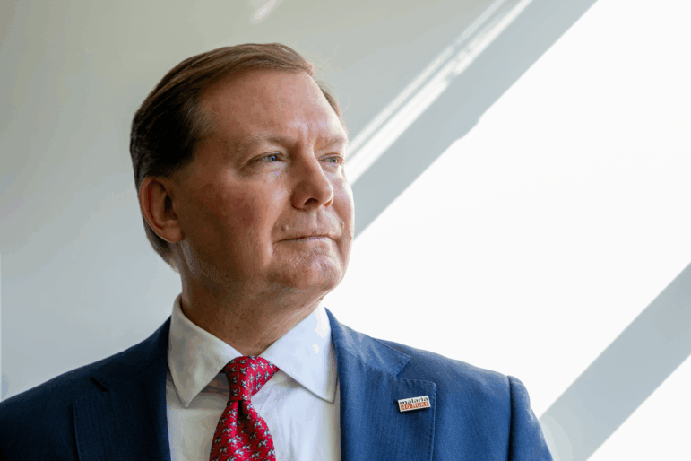 Bill Steiger is the new head of the non-profit Malaria No More. He was photographed in his office on Jan. 29, 2026.