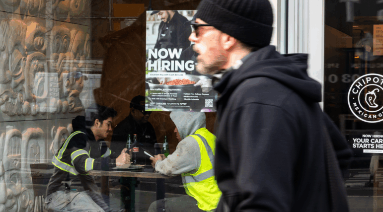 The job market thawed somewhat last month as U.S. employers added 130,000 jobs.  The unemployment rate dipped to 4.3%.
