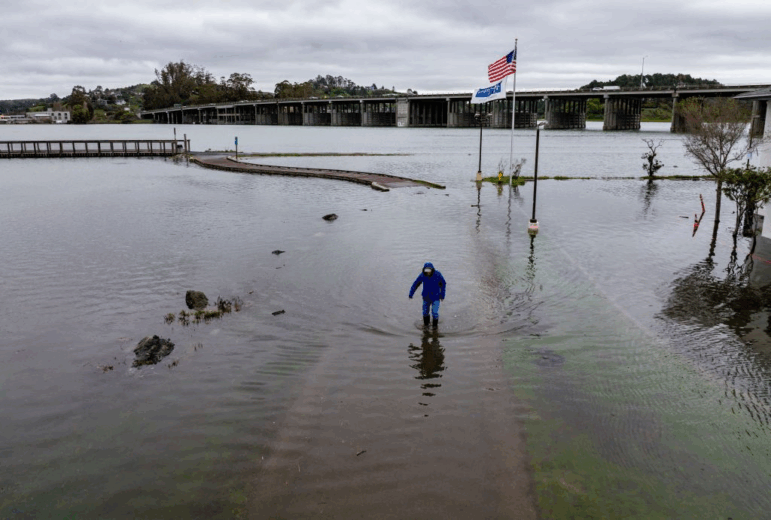 Rising sea levels are already affecting coastal communities, exacerbating high tide events like this "king tide" in Mill Valley, Calif. A new study shows researchers may be underestimating how many people will be affected globally.