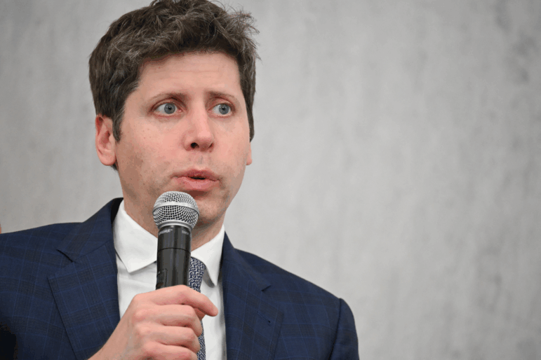 OpenAI CEO Sam Altman speaks in Washington, D.C., on July 22, 2025.