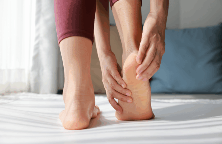 With age comes the increased risk of overuse injuries, including heel pain often caused by plantar fasciitis.