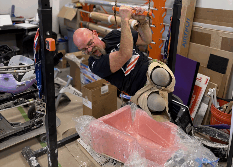 Zach Williams, a U.S. para alpine skier, was already a licensed prosthetist when he was introduced to his sport: skiing in a seated position. A double amputee, he's walked on prosthetics since age two. Now his business helps other Paralympians get the right fit for their competitive gear.